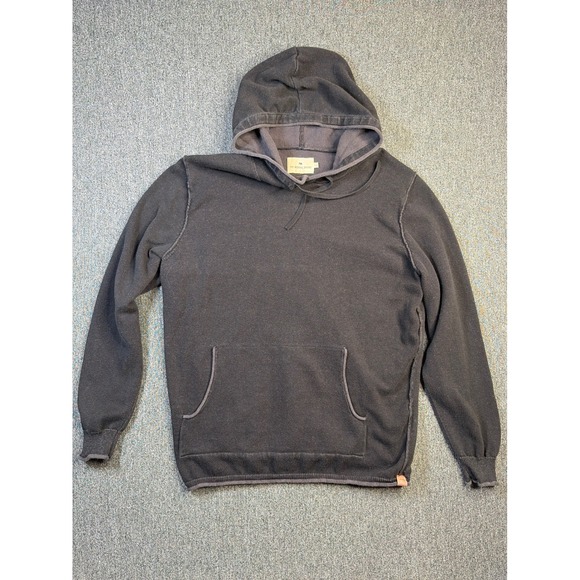 The Normal Brand Other - The Normal Brand Mens XL Charcoal Gray Cotton Knit Pullover Hoodie Sweatshirt